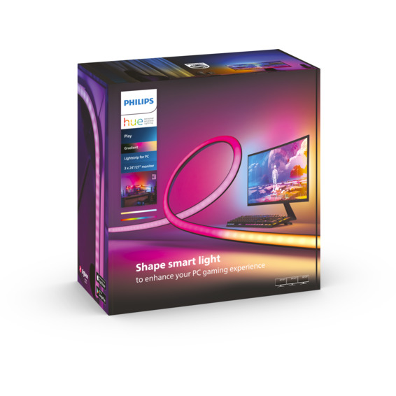 Philips Hue WCA Gradient PC strip 24-27 3pk