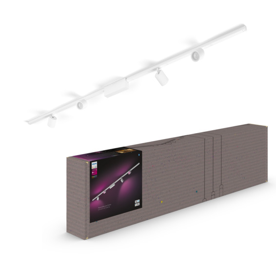 Philips Hue WCA Perifo Taklampe 4xSpot Hvit