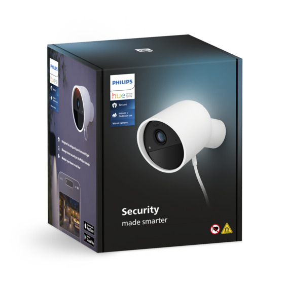 Philips Hue Secure Cam 230V Hvit