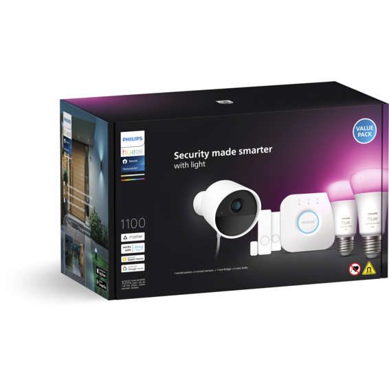 Philips Hue Secure Camera WCA E27 Pakke