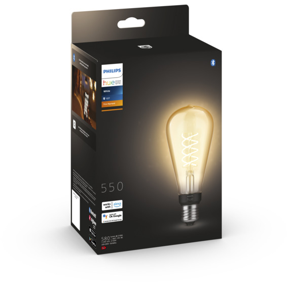 Philips Hue W Lyskilde 7.2W Fil ST72 E27