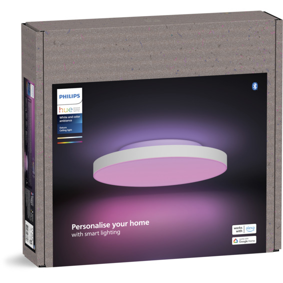 Philips Hue WCA Datura Taklampe Rund S Hvit
