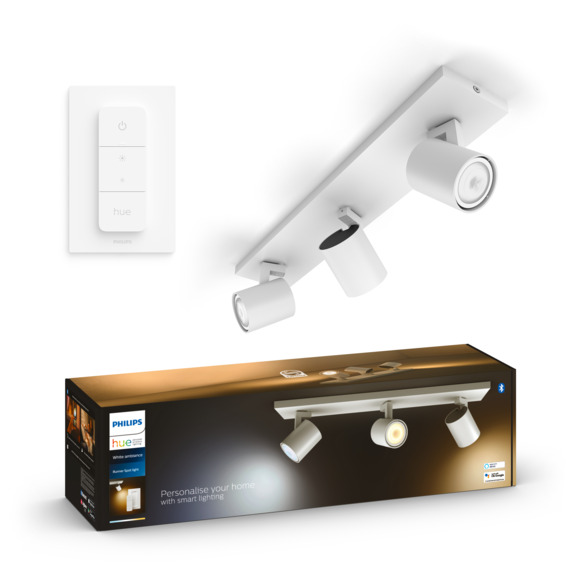 Philips Hue WA Runner Trippel Spot 3x4,2W Hvit