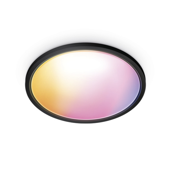 WiZ SuperSlim Taklampe 32W RGB Sort