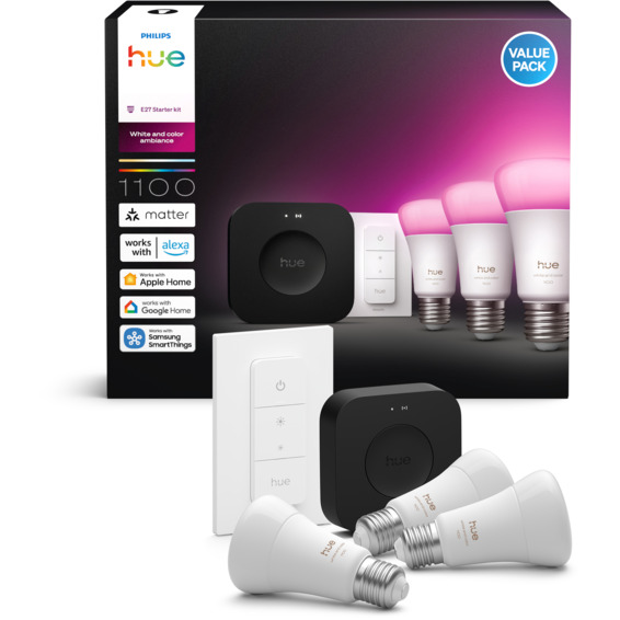 Philips Hue WCA A60 E27 3KIT sw Pro EU