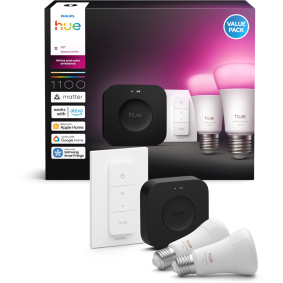 Philips Hue WCA A60 E27 2KIT sw Pro EU