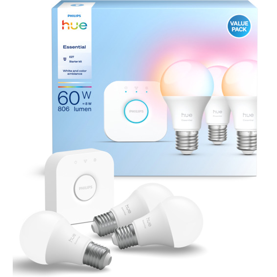 Philips Hue E WCA 806 A60 E27 3kit EU