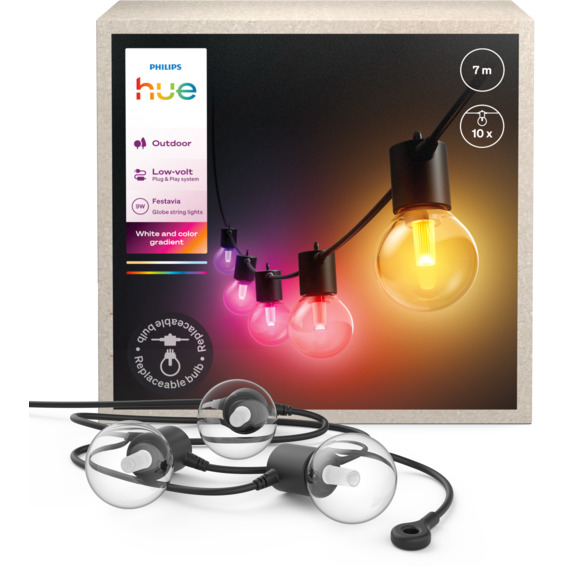Philips Hue Festavia Hue globe string 7m 10bulb EU
