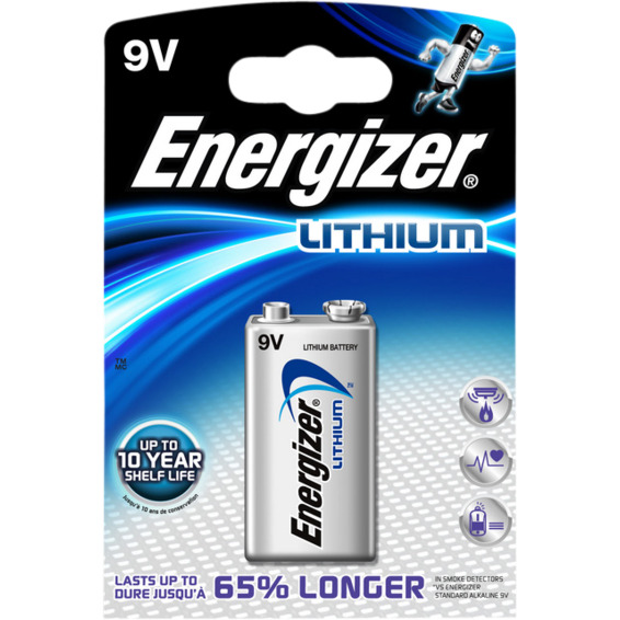 Batteri Ultimate Lithium 9v 1pk Energizer Batteri Ultimate Lithium 9v 1pk Energizer