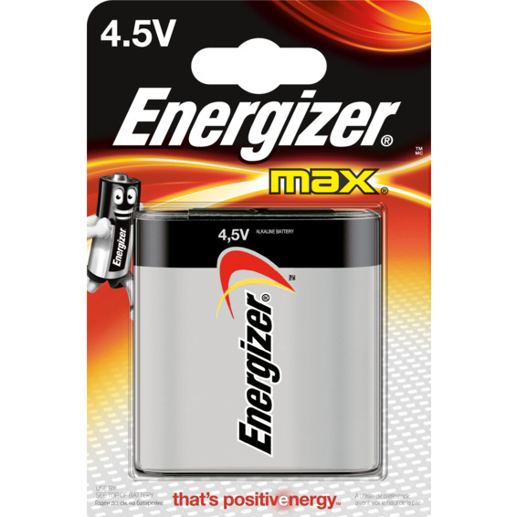 Batteri 3LR12 4.5V 1pk ENERGIZER MAX Batteri 3LR12 4.5V 1pk ENERGIZER MAX
