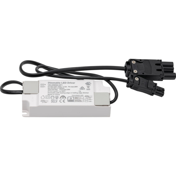 Norlux Driver Phasecut 580mA 25W 18i3 male/EPN0034