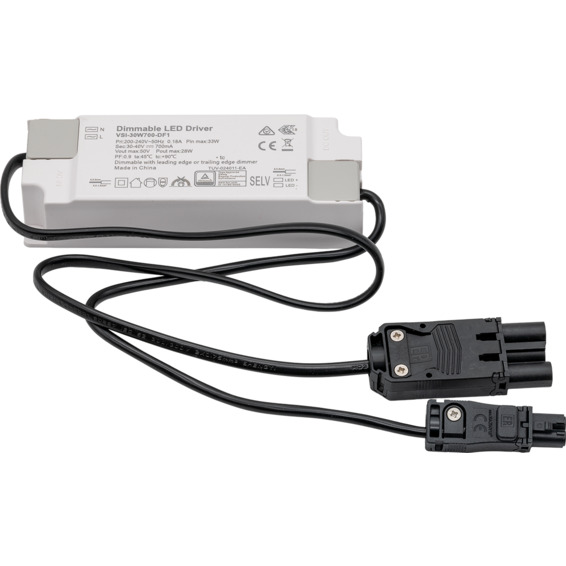 Norlux Driver Phasecut 700mA 30W 18i3 male/EPN0034