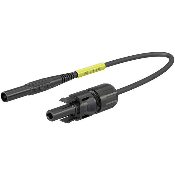 Staübli PV-AMLB4/150 Adapter test lead black with plug