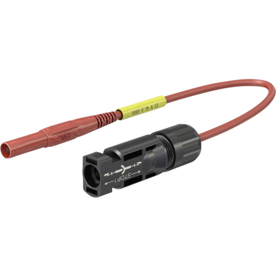 Staübli PV-AMLS4/150 Adapter test lead red with plug