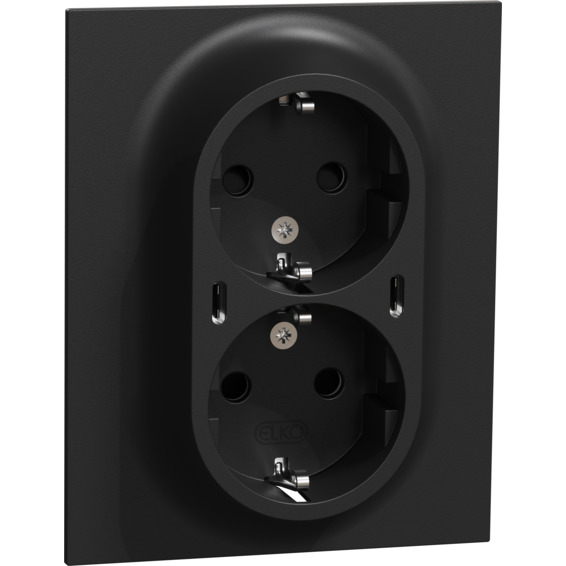 ELKO One Dobbelstikk 2x USB C PD lader SO