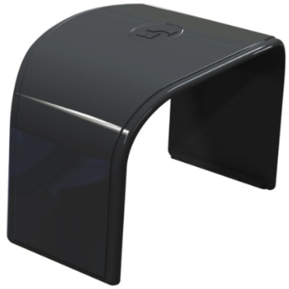 Optima T Skjøtemuffe MG75 75 x 56mm Sort