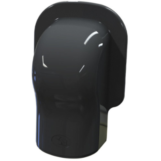 Optima T Veggterminal TM75 75 x 56mm Sort