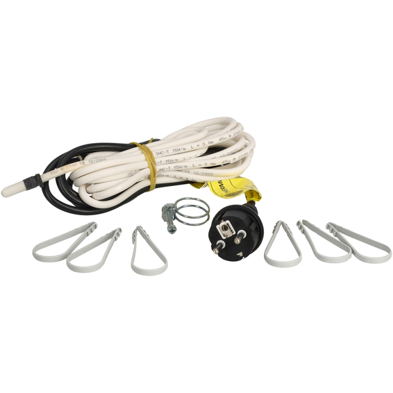 Pancake Heatkit ø19mm Isolert slange 3m 45W