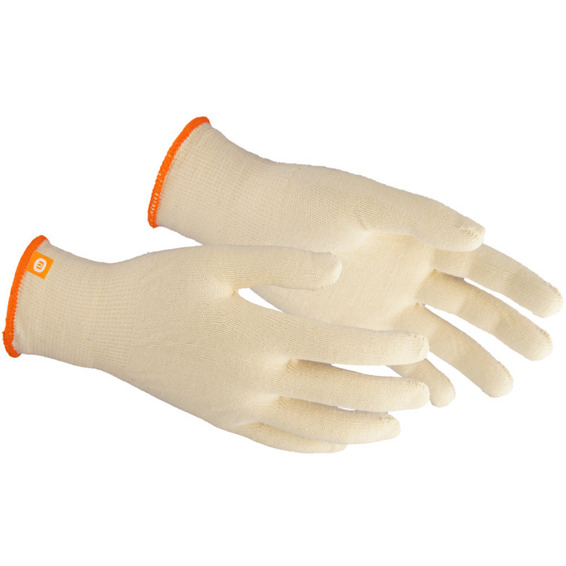 Hanske Air Natural bomull Str.9 12 pk