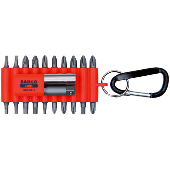 Bahco Bitssett 1/4" 22 deler