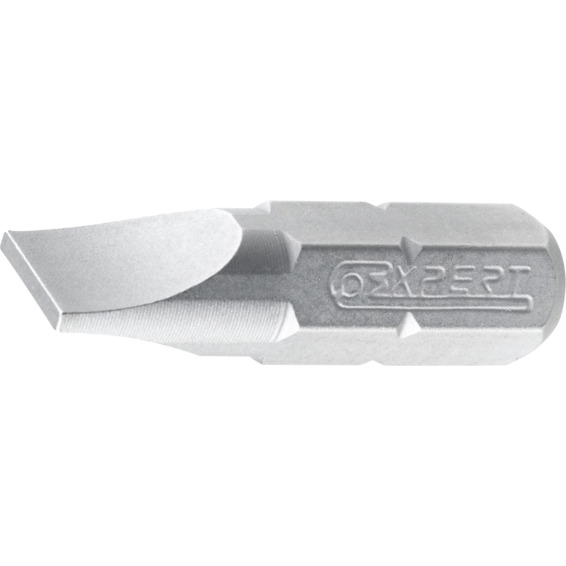 Expert 1/4'' bit flat 6,5x25mm (6 stk) Expert 1/4'' bit flat 6,5x25mm (6 stk)