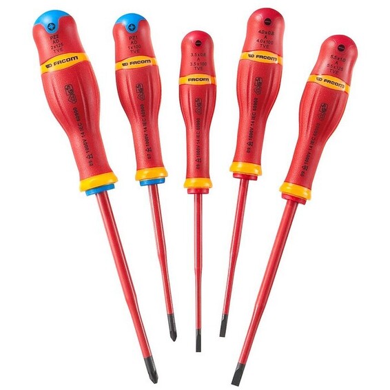 Skrutrekkersett Slim 1000V FACOM Skrutrekkersett Slim 1000V FACOM
