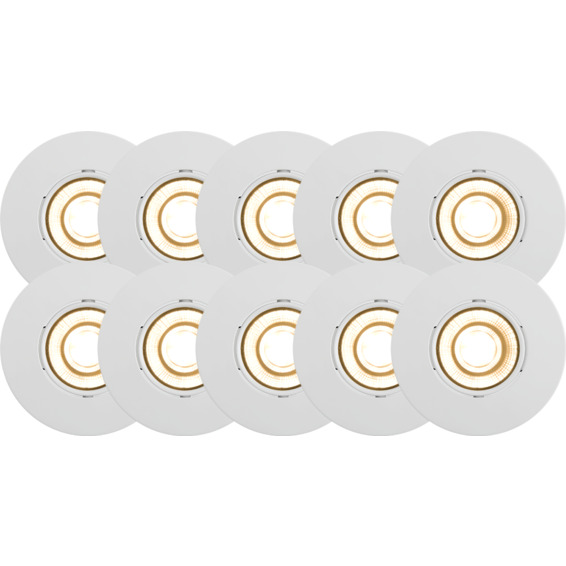 J&EL Alna Downlight Matt Hvit 10pk
