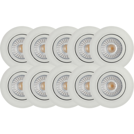 J&EL Alto Downlight Matt Hvit 10pk