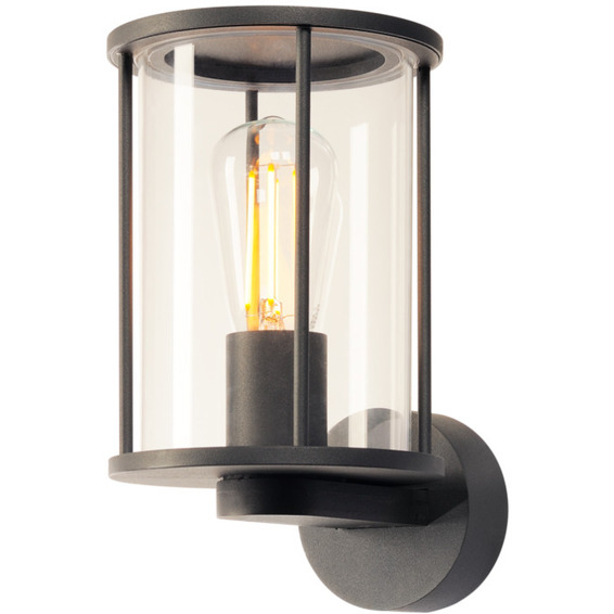 SLV Photonia Vegglampe E27 IP55 Antrasitt