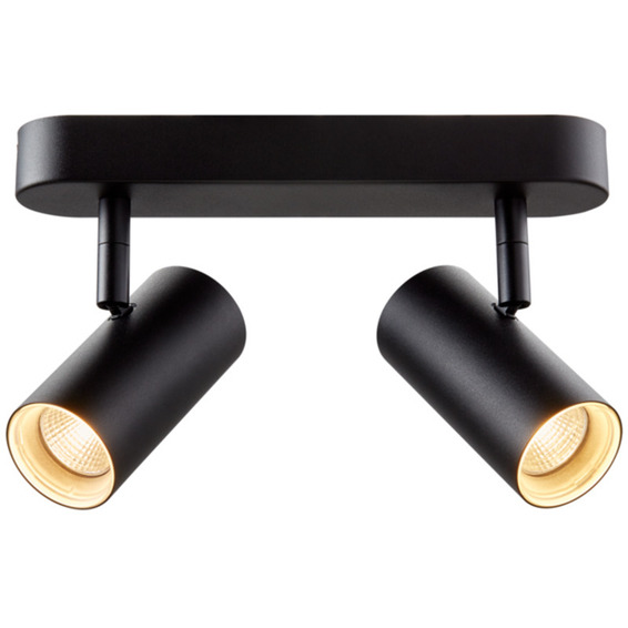 SLV Noblo 2 Vegg/Taklampe 2700K Sort