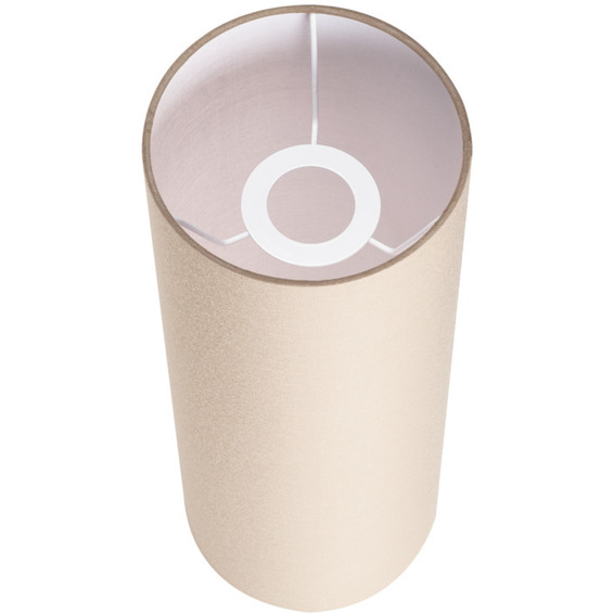 SLV Fenda Lampeskjerm Rund Høy Ø 15cm Beige