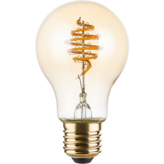 J&EL Flexi Dekor A60 4,9W E27 Gyllen