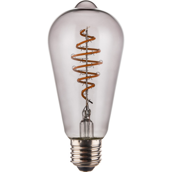 J&EL Flexi Dekor ST64 4,5W E27 Dempet Sort