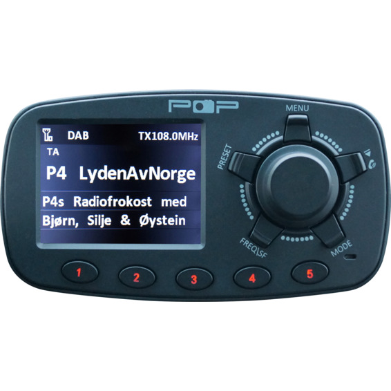 POPyourCAR 3.0 DAB+ Biladapter POPyourCAR 3.0 DAB+ Biladapter