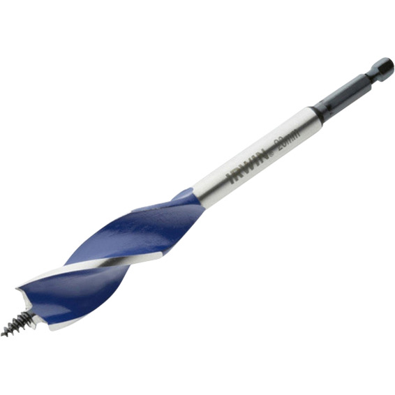 Trespiralbor 25mm x 165mm Blue Groove 6X Trespiralbor 25mm x 165mm Blue Groove 6X