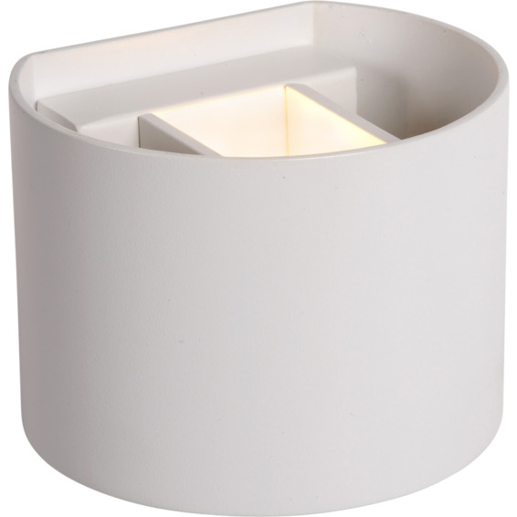 Lucide Xio Vegglampe Rund G9 Hvit