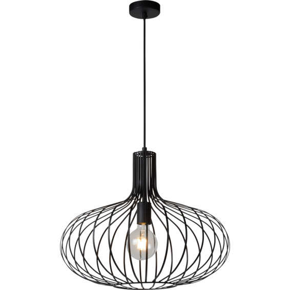 Lucide Manuela Pendellampe 50cm E27 Sort