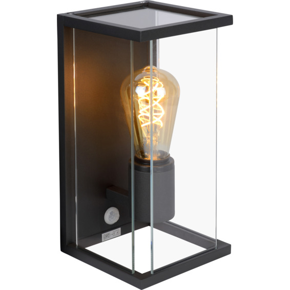 CLAIRE-LED Wall Light IP54 +IR 1xE27 Max60W Anthr