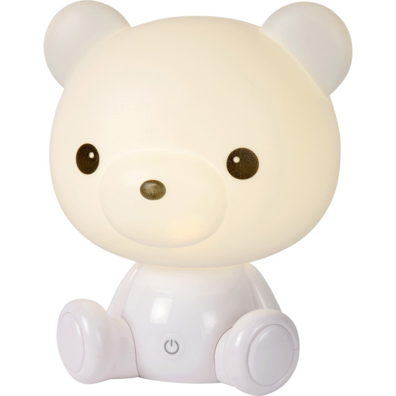 Lucide Dodo Bjørn Bordlampe 3W H25cm Hvit