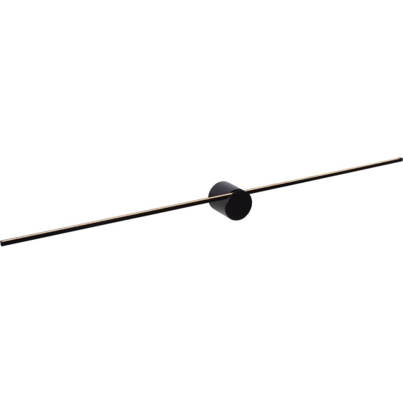 Lucide Mizar Vegglampe Baderom 90cm 10W IP44 Sort