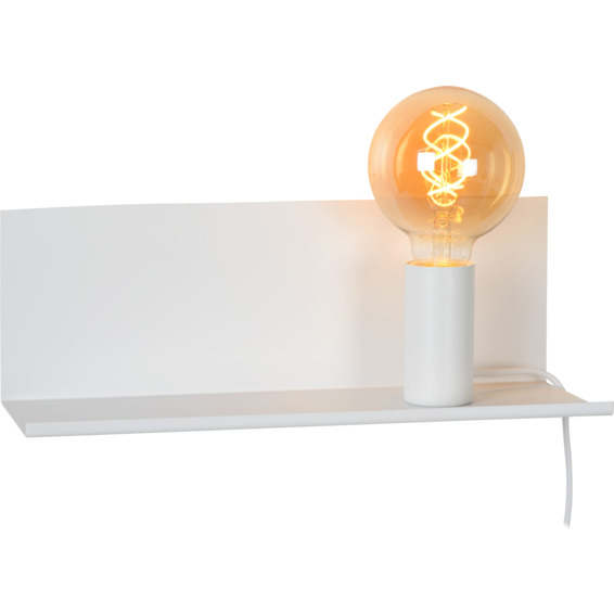 Lucide Sebo Vegglampe E27 Hvit