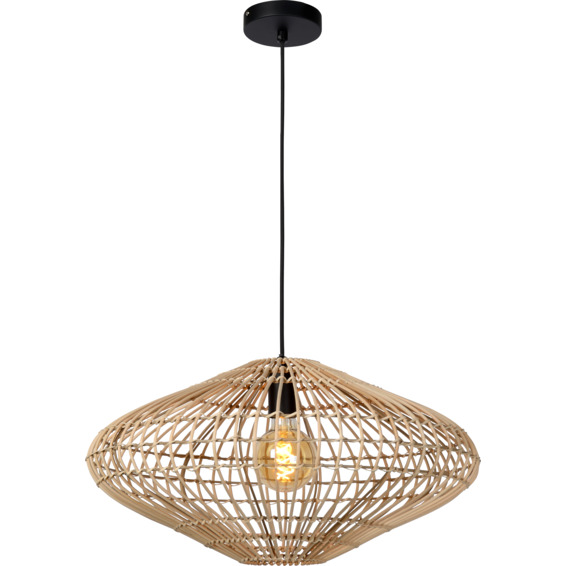 Lucide Magali Pendellampe E27 Naturlig Rotting