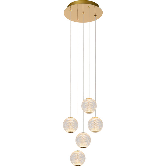 Lucide Cintra Pendellampe 32cm Transparent
