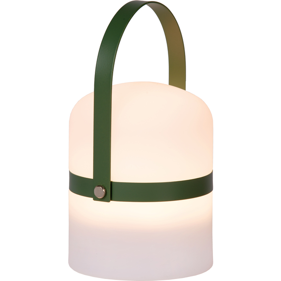 Lucide Little Joe Oppladbar Bordlampe 10cm IP44 Hvit/Grønn