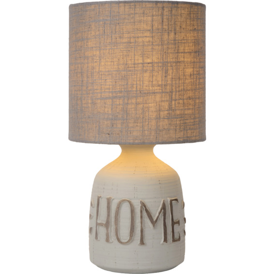 Lucide Cosby bordlampe Ø 16,5 cm 1xE14 grå