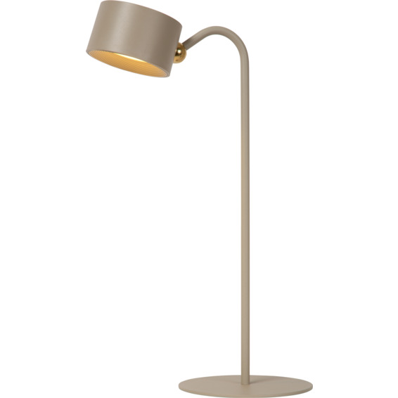 Lucide Jolan oppladbar bordlampe 1x3,5W 2700K/5700K grå