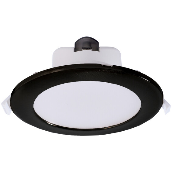 Acrux Downlight 145mm 16W hvit m/ avtagbar svart ring