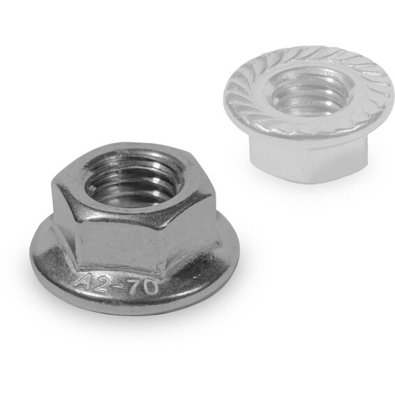 K2 Hexagon flange nut M10