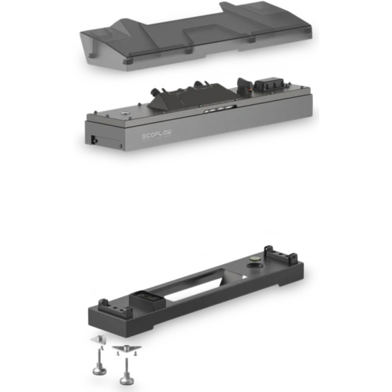 EcoFlow PowerOcean Plus Battery Junction Box og Base